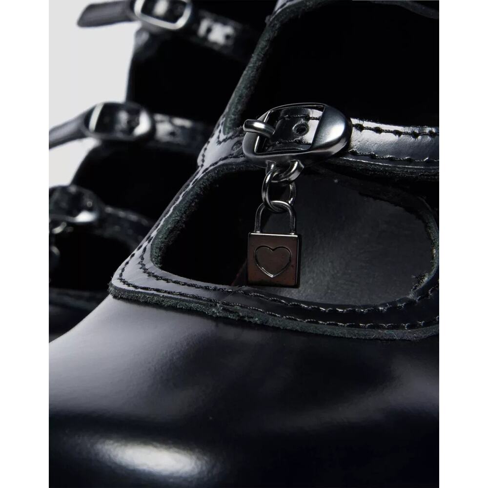 Dr. Martens x Marc Jacobs Kiki Boots in BLACK BUTTERO (Women's sizing) - Picture 8 of 10